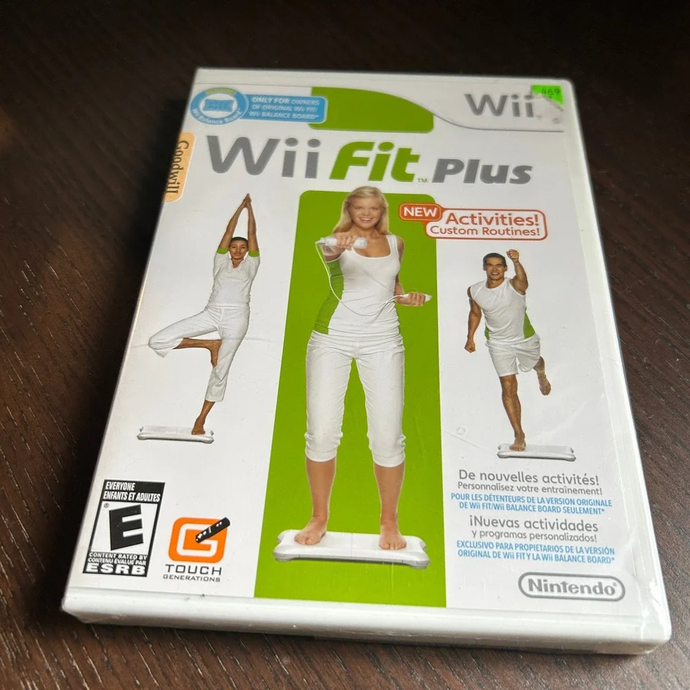 Nintendo Wii Fit Plus Game New Sealed RVL P RFPE USZ Yoga Exercise Workout